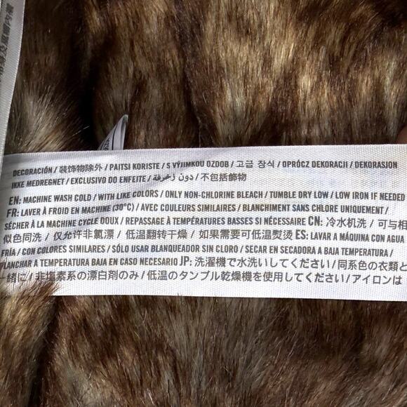 HOLLISTER Faux Fur Lined Twill Parka Coat Blue Men’s M Epic Flex Heritage NEW - Picture 10 of 14